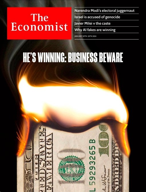 考研英语外刊杂志经济学人The Economist-2024-1-20期（PDF+音频）英语周刊