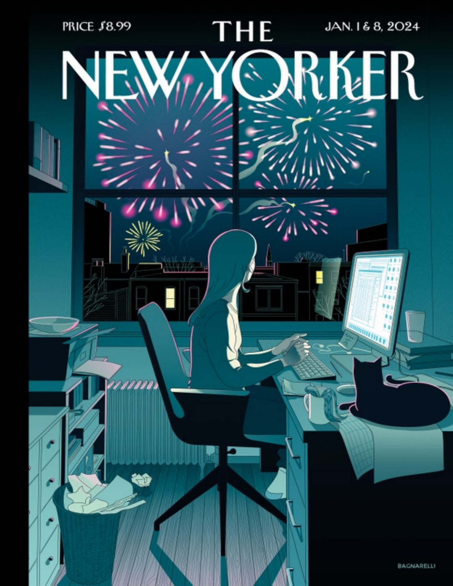 纽约客New Yorker 2024年1月1日