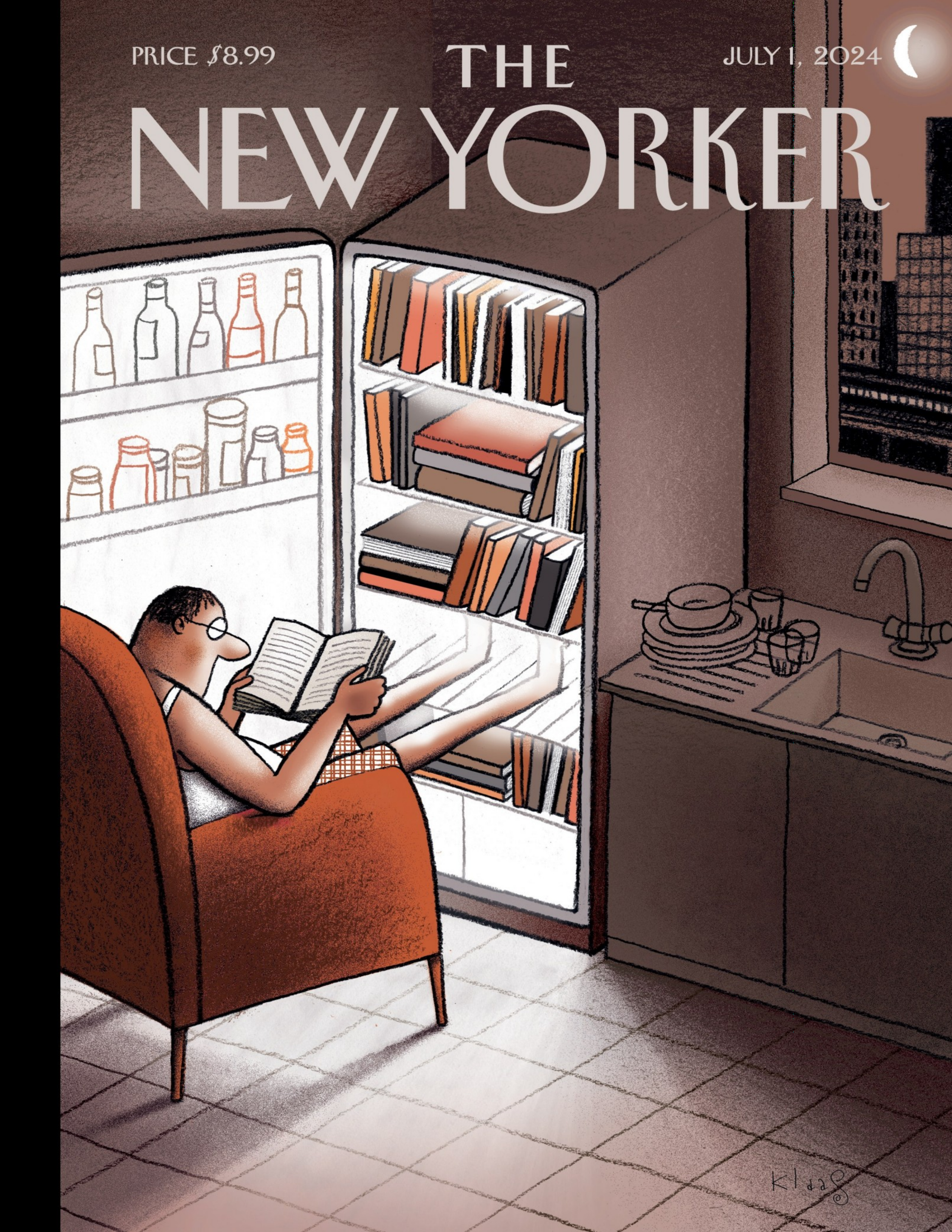 纽约客New Yorker 2024年7月1号