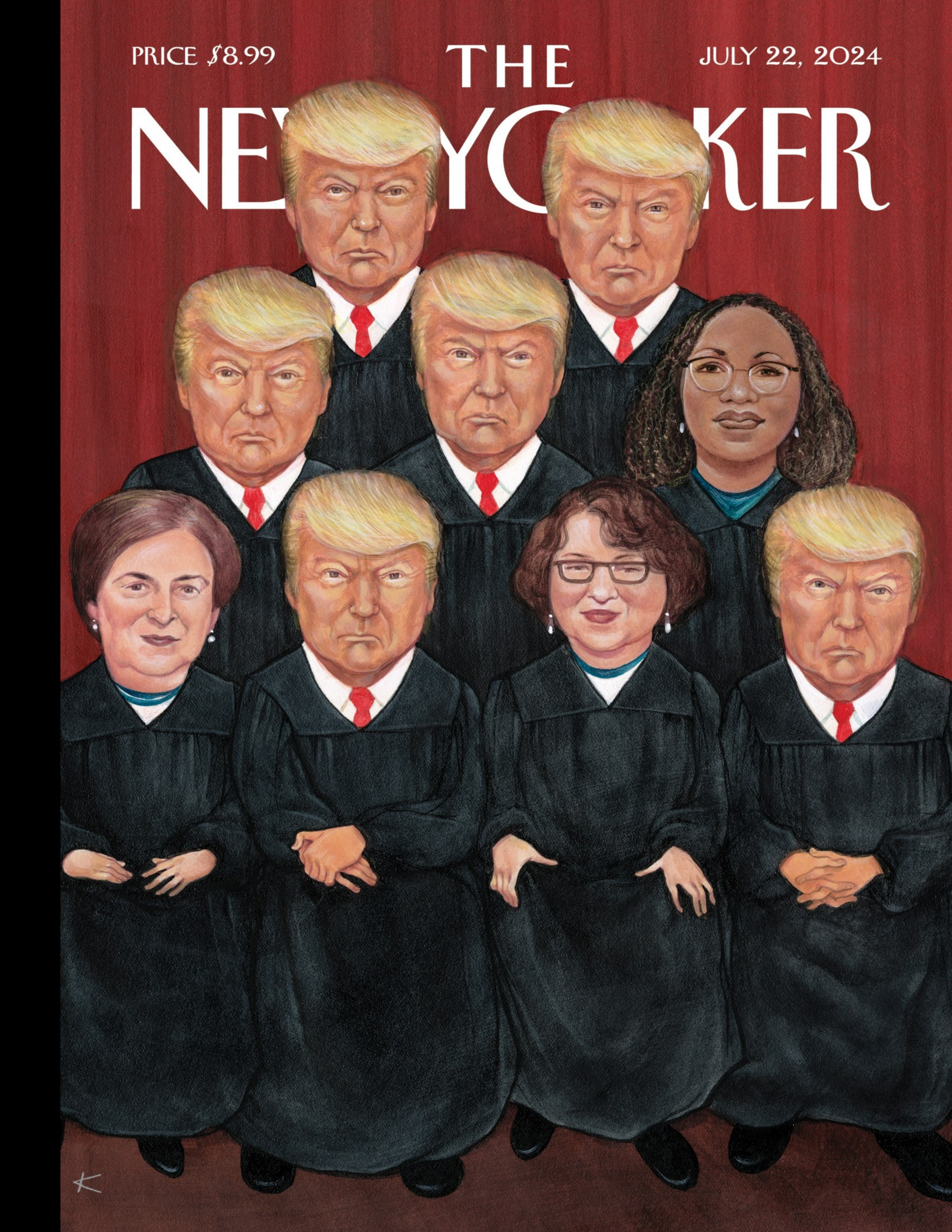 纽约客New Yorker 2024年7月22号